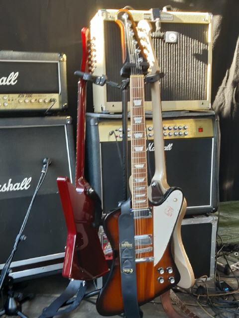 STAINLESS BLUE - Gibson Firebird